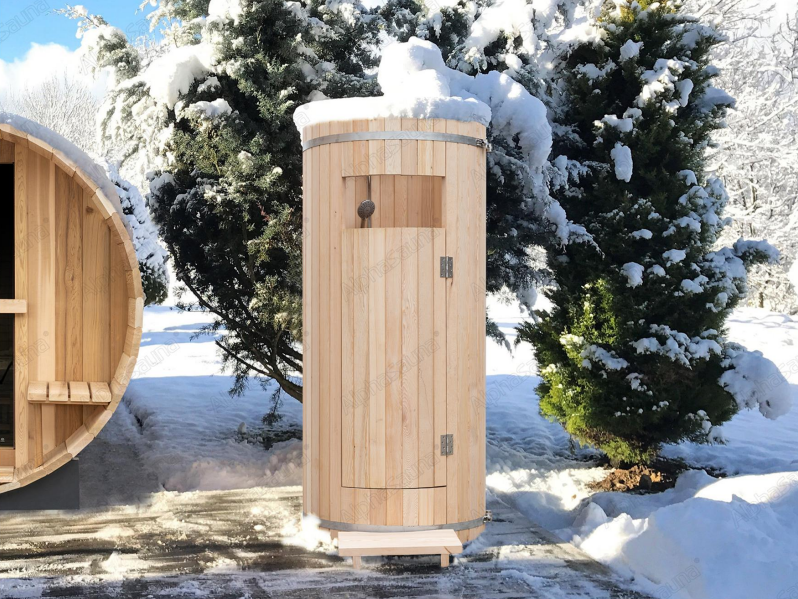 Wood Barrel Shower Room (OBT Series)