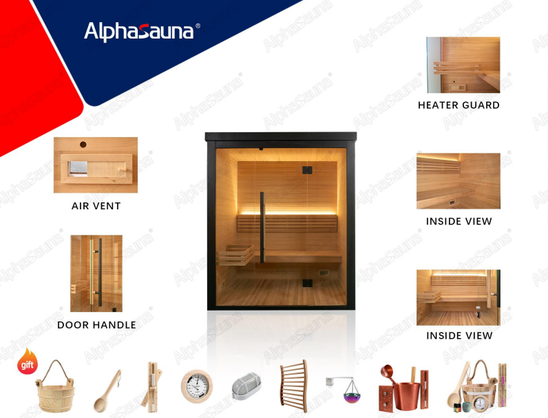 Outdoor Traditional Sauna Room (W Series)