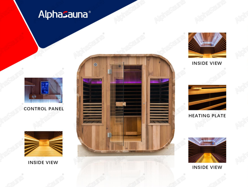 Outdoor Infrared Sauna Room (Y Series)