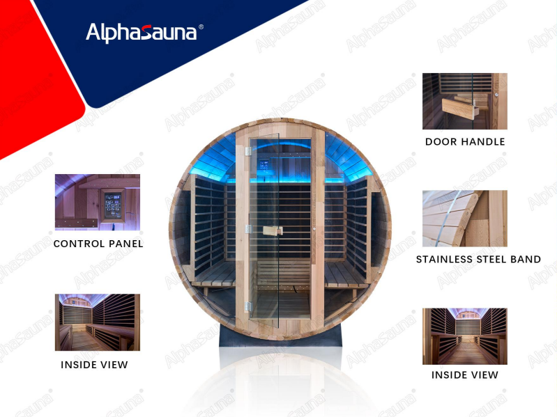 Outdoor Infrared Sauna Room (B Series)