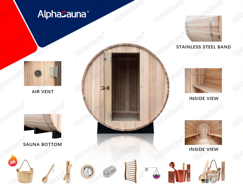 Barrel Sauna Room (K Series)