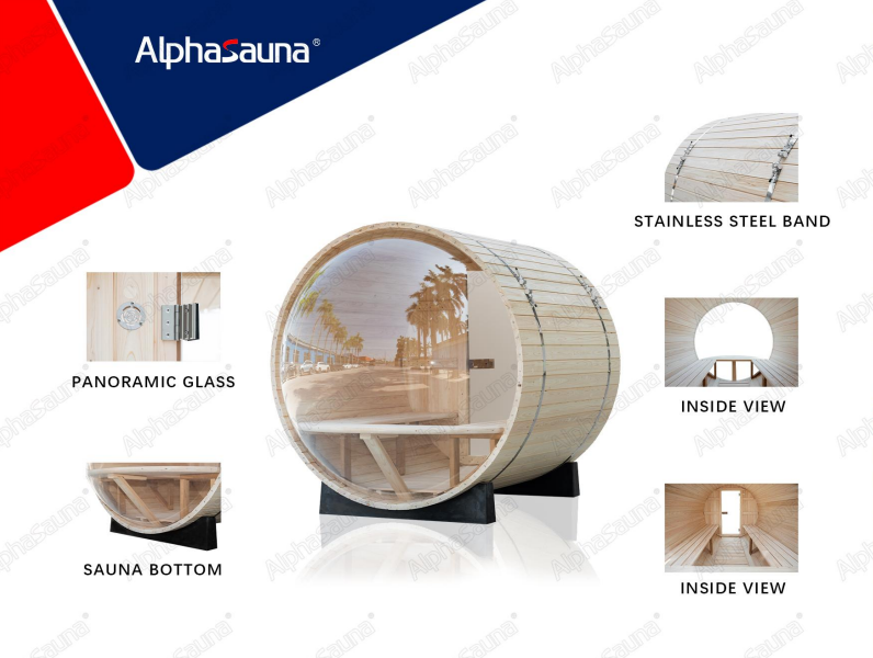 Panoramic Sauna Room (L Series)