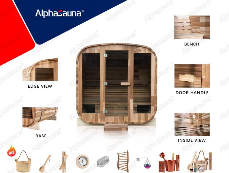 Square Sauna Room (A Series)