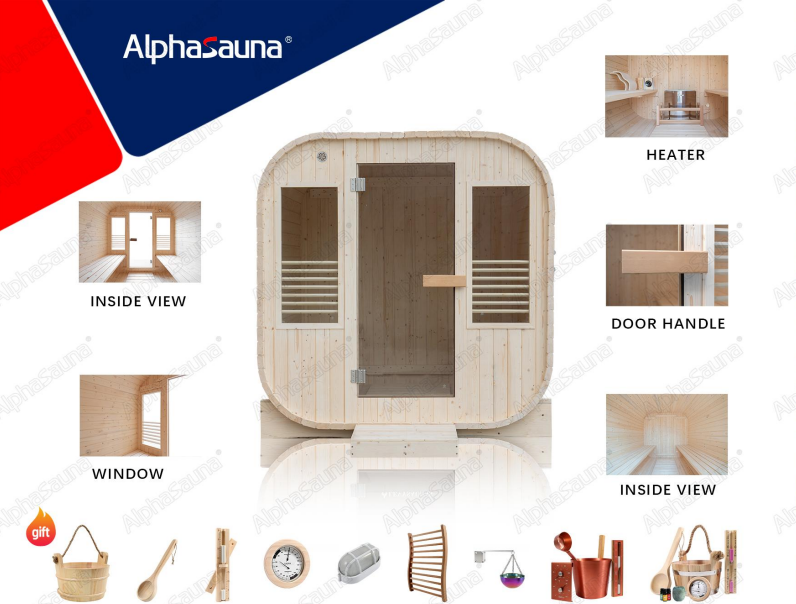 Square Sauna Room (B Series)