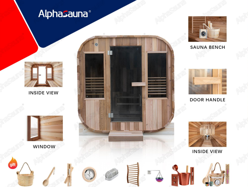 Square Sauna Room (C Series)