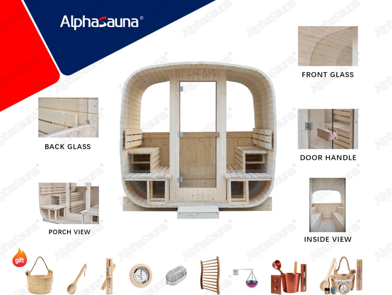 Square Sauna Room (E Series)
