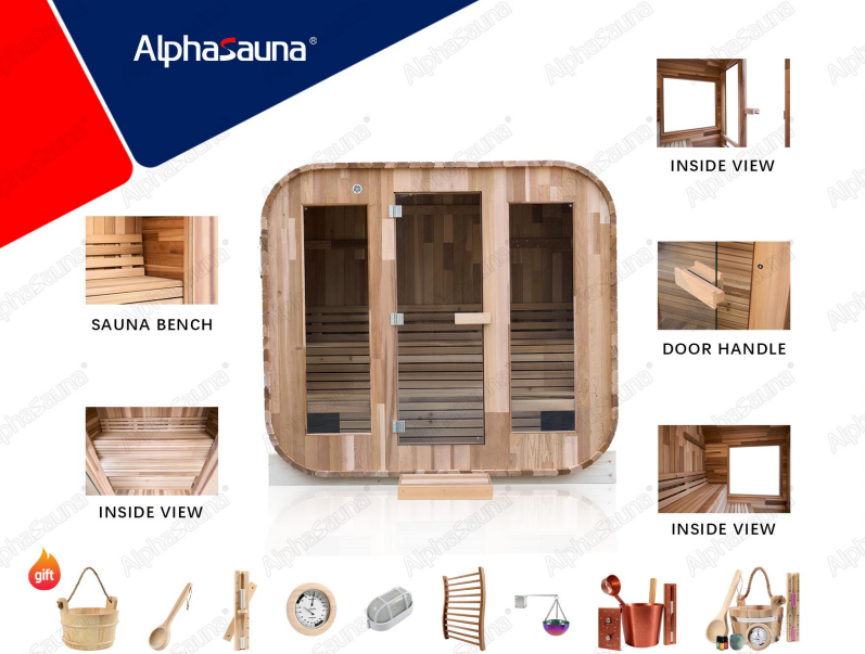 Square Sauna Room (F Series)