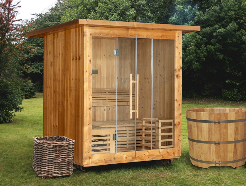Outdoor Square Sauna Room (J Series)