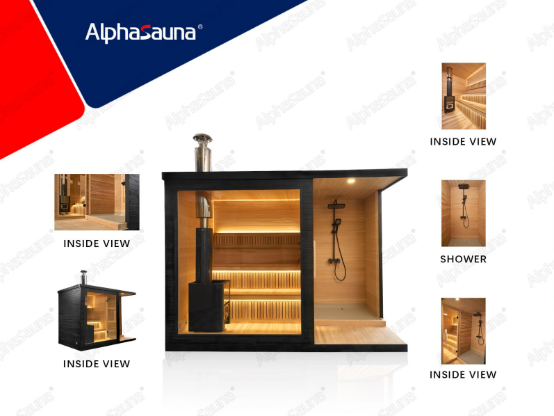 Outdoor Combo Sauna (C Series)