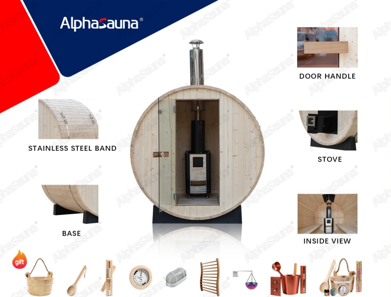 Barrel Sauna Room (G Series)