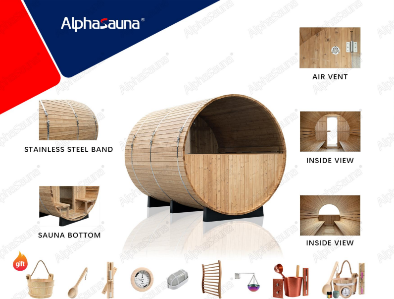 Barrel Sauna Room (H Series)