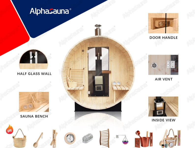 Barrel Sauna Room (I Series)