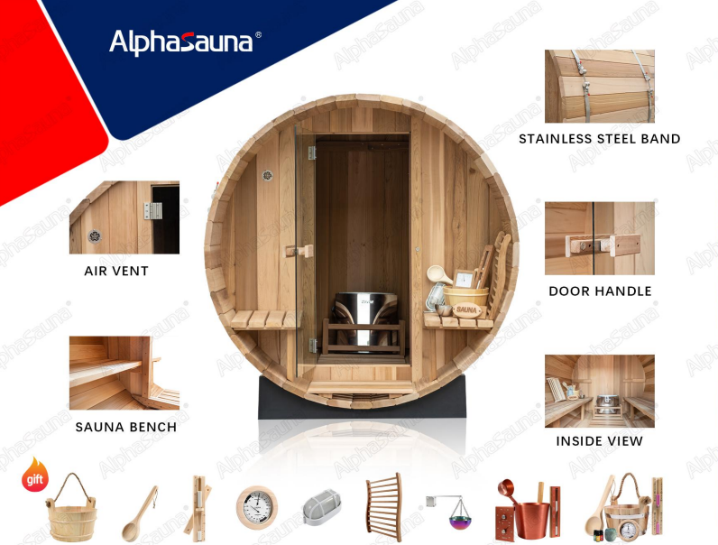Barrel Sauna Room (A Series)