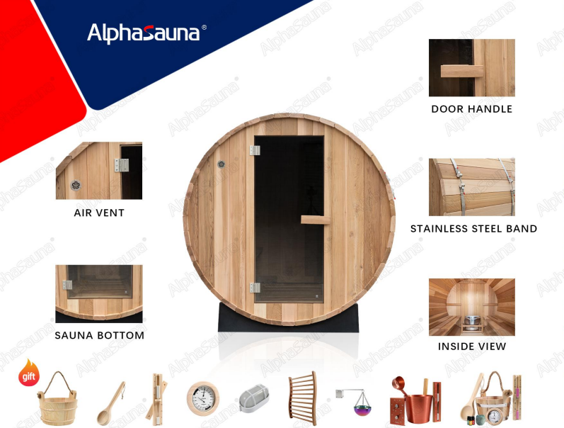 Barrel Sauna Room (C Series)