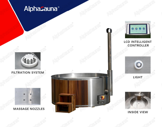 Wooden Hot Tub (A Series)