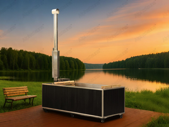 Wooden Hot Tub (B Series)