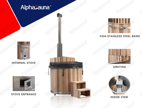 Wooden Hot Tub (C Series)