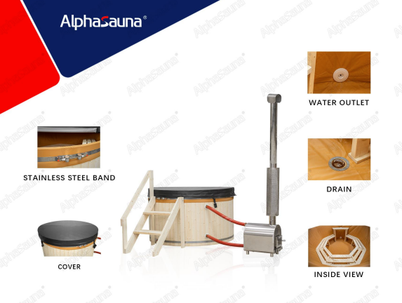 Luxury Wooden Hot Tub (H Series)