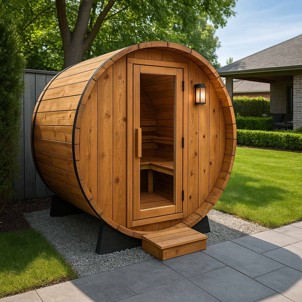 Cedar Barrel Sauna – 4 Person