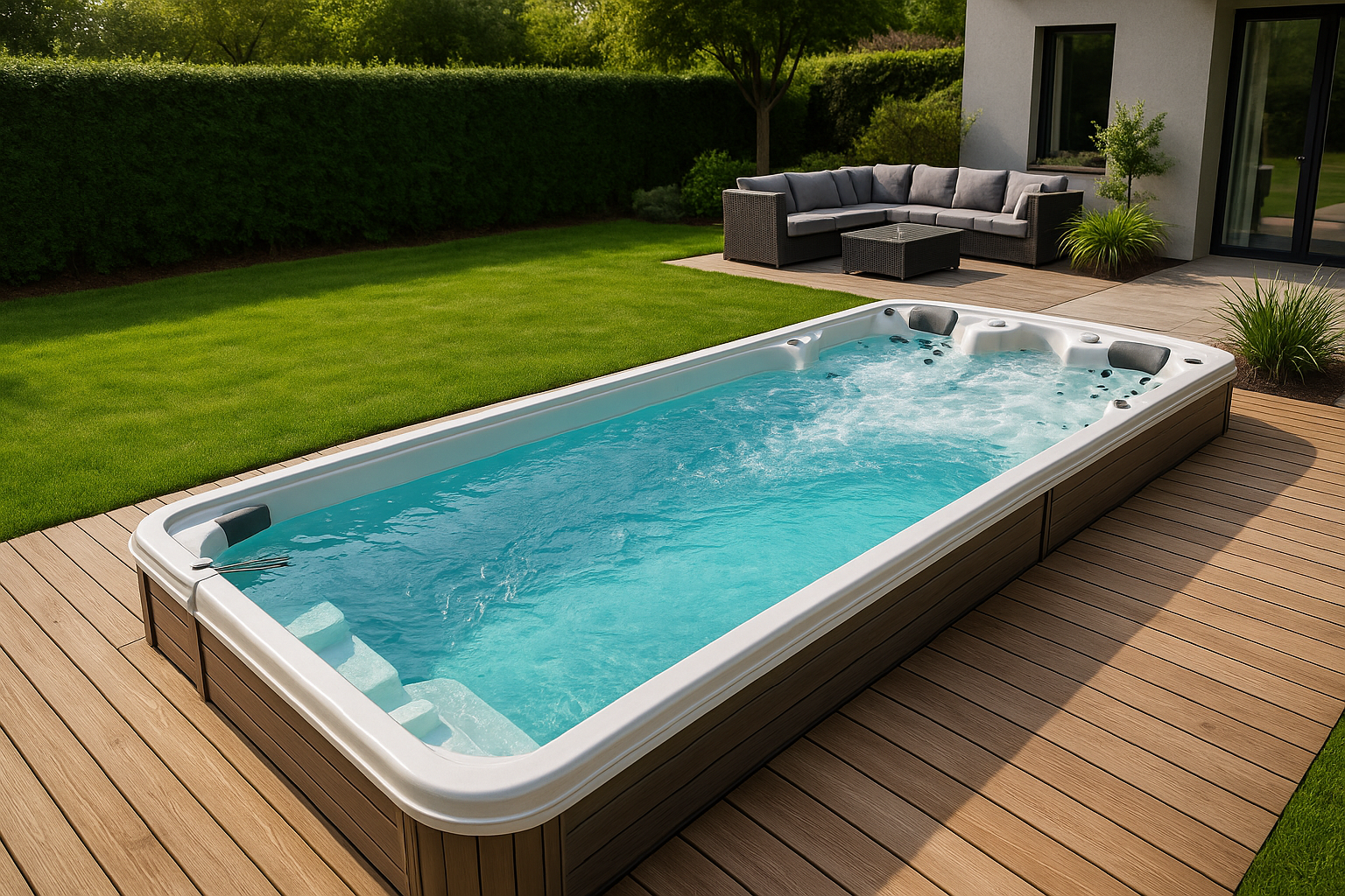 Dual-Zone Swim Spa – 16 ft